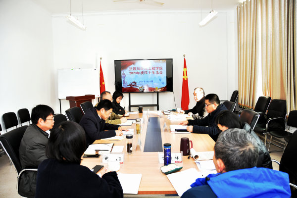 冰球突破豪华版官方网站召开2020年度民主生活会
