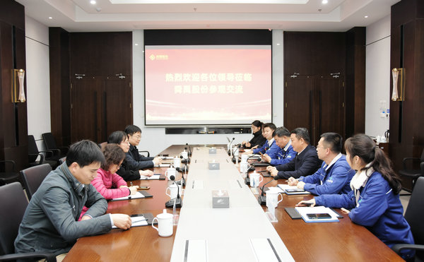 冰球突破豪华版官方网站赴舜禹水务开展产学研合作洽谈