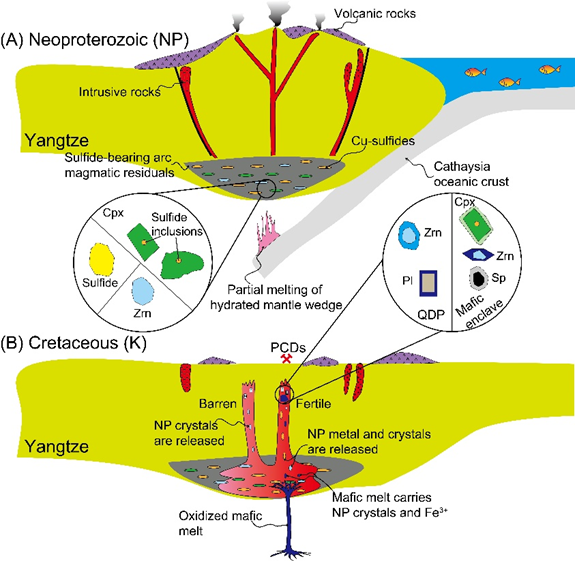 冰球官网在斑岩型铜金矿床研究领域再获重要进展