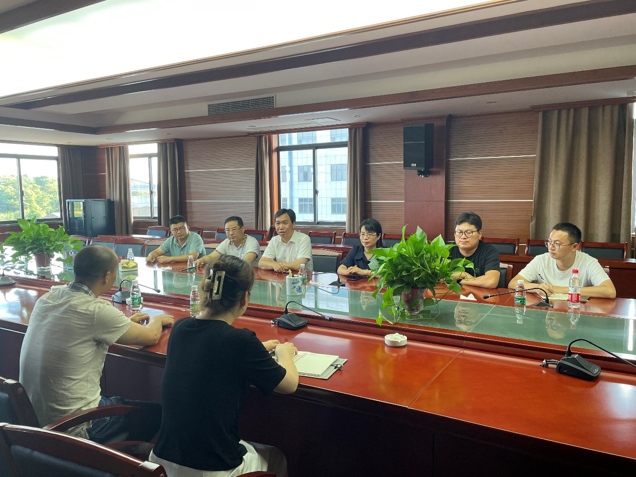 冰球突破豪华版官方网站赴宣城部分企业调研交流
